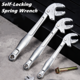 *מפתח ברגים רצ'ט רב תכליתי עם פתיחה רחבה ונעילה עצמית* 🔧