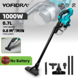 *שואב אבק נטען אלחוטי 1000W תואם מקיטה* 🔋