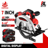 *מסור עגול חשמלי אלחוטי 7 אינץ' – חיתוך מקצועי במחיר שפוי!* ⚡🪚