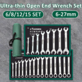 **🔧 סט מפתחות קומבינציה דו-צדדיים 6-27 מ"מ | דקים במיוחד! 🔧**