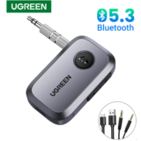 *🎵 מתאם בלוטות' UGREEN 5.3 לרכב – הפכו כל רמקול לאלחוטי!*