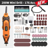 *מיני מכשיר חריטה וקידוח רב תכליתי HILDA – כוח אדיר במחיר זעום!* 🔧⚡