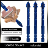 *מקדח אקסצנטרי למשטחים קשים – זכוכית, קרמיקה, אבן* 🔨