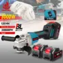 *משחזת זווית אלחוטית 125MM ללא פחמים 6 הילוכים – כוח מקצועי במחיר חובבים!* ⚡🔧