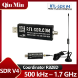 *מקלט רדיו מוגדר תוכנה SDR V4 – RTL-SDR עם TCXO ויציבות מקסימלית* 📡
