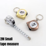 *מד מטר מיני נייד עם מחזיק מפתחות 2 מטר* 📏🔑