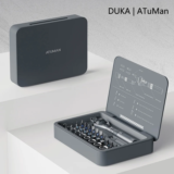 *מברגה רצ'ט חצי-אוטומטית DUKA 40 ב-1 – ערכת כלי עבודה מקצועית* 🔧