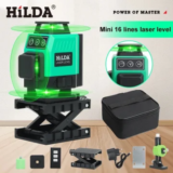 *פלס לייזר HILDA – 12/16 קווים בקרן ירוקה 360 מעלות* 🟢