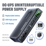 *⚡ UPS גיבוי חשמל 36W למודם/ראוטר/NAS – אל תישארו ללא אינטרנט! ⚡*