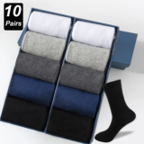 *🧦 10 זוגות גרביים איכותיות מכותנה סרוקה – מידות 38-48*