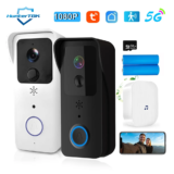 *🔔 פעמון דלת חכם עם מצלמה אלחוטית 1080P*