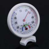*מד טמפרטורה ולחות אנלוגי מיני בצורת פעמון* 🌡️💧