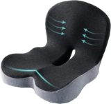 *כרית Memory Foam לגב – תמיכה מושלמת למשרד ולרכב* 🪑