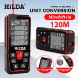 *מד לייזר דיגיטלי HILDA – עד 120 מטר!* 📏⚡