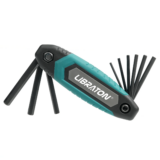 *סט מפתחות אלן מתקפל 8/9 ב-1 – LIBRATON* 🔧