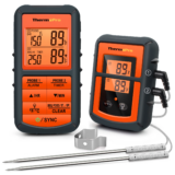 *🌡️ מד חום אלחוטי דיגיטלי למנגל ולבישול ThermoPro עם 2 חיישנים וטווח 150 מטר*