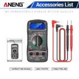 *מולטימטר דיגיטלי מקצועי ANENG XL830L* 🔧⚡