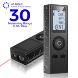 *📏 מד טווח לייזר דיגיטלי נטען – 30 מטר 🔋*