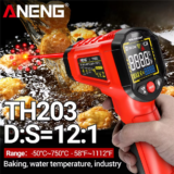 *מדחום אינפרא אדום דיגיטלי מקצועי ANENG TH203 🌡️*