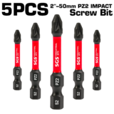 *5/10/20 ביטים מגנטיים PZ2 איכותיים 50 מ"מ – חוזק מקצועי במחיר משתלם!* 🔧