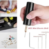 *מקדחה חשמלית USB מיני – כלי ה-DIY המושלם לתכשיטים, עץ וחריטות! 🔧*