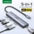 *מתאם UGREEN 5-in-1 USB-C – הופך את הלפטופ לתחנת עבודה מושלמת* 🔌🖥️