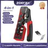*🔧 מלחצי רשת ZoeRax RJ45 – CAT7/CAT6A מקצועי עם חותך וקולף מובנים*