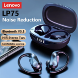*אוזניות Lenovo LP75 בלוטוס 5.3 – ספורט ואיכות ללא פשרות* 🎧🔥