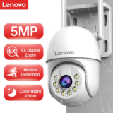 *📷 מצלמת אבטחה חכמה Lenovo 5MP עם מעקב אוטומטי*