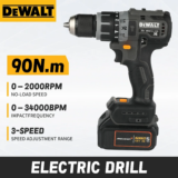 *מקדחה נטענת DEWALT DCD791 – מוטור ברשלס מקצועי* 🔧