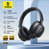 *🎧 אוזניות Baseus EH10 – סינון רעשים אקטיבי 45dB ובלוטות' 6.0*