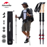 *מקלות טיול Naturehike – סיבי פחמן מתקפלים 2 יחידות* 🏔️