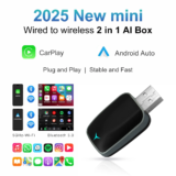*קופסת AI Box 2 ב-1 – הופכת CarPlay רגיל לאלחוטי!* 📱🚗