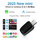 *קופסת AI Box 2 ב-1 – הופכת CarPlay רגיל לאלחוטי!* 📱🚗