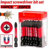 *סט ביטים מגנטיים PZ2 מקצועי – 10/20 יחידות* 🔧