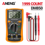 *מולטימטר דיגיטלי ANENG DM850 – מקצועי ואוטומטי* ⚡🔧