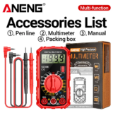 *מולטימטר דיגיטלי ANENG SZ308 – למדידות חשמל מקצועיות במחיר שובר שוק!* ⚡🔧