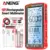 *מולטימטר דיגיטלי מקצועי ANENG 681 נטען עם מסך LCD ובדיקת מתח ללא מגע* 🔌⚡