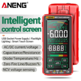 *מולטימטר חכם ANENG 683 – עם מסך מגע ונטענת!* 🔧⚡
