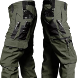 **מכנסי עבודה טקטיים עם כיסים – עמידים במים!** 💪👖