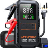 *סטרטר 4 ב-1 לרכב + מדחס אוויר 5000A* 🚗⚡
