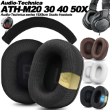 *רפידות אוזן מחליפות לאוזניות Audio-Technica – M10X/M20X/M30X/M40X/M50X* 🎧