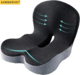 **כרית תמיכה אורתופדית Memory Foam למשרד ולרכב** 🪑💺