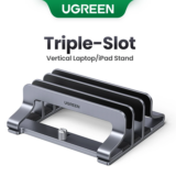 *מעמד אנכי ללפטופ UGREEN – 3 חריצים מאלומיניום פרימיום* 💻