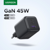 *מטען מהיר UGREEN 45W – טכנולוגיית GaN* ⚡