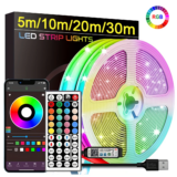 *💡 רצועת LED חכמה RGB – תאורה צבעונית עם שליטה באפליקציה*