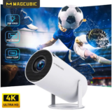 *פרויקטור MAGCUBIC HY300 PRO – 8K אנדרואיד 14 עם 290ANSI* 🎬