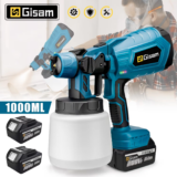 *אקדח צבע חשמלי אלחוטי 1000ML – Gisam* 🎨