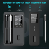 *מד חום Bluetooth אלחוטי לבשר – עמיד במים IP67 עם מסך LCD* 🔥🍖