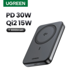 *🔋 UGREEN Qi2 – פאוור בנק מגנטי 10000mAh טעינה אלחוטית 30W*